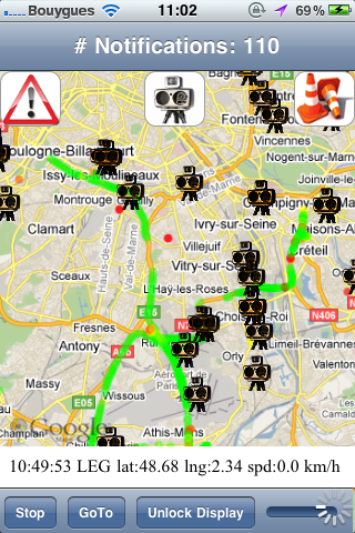 Application MyTraffic